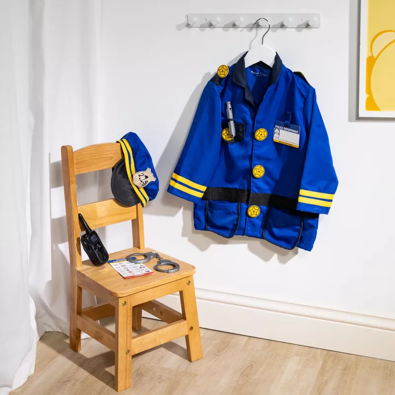 Melissa & Doug MPP RLP PoliceOfficerCstmRlplySet GML karnevalový kostým dieťa unisex uniforma