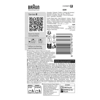 Braun Series 8 83 M strihacia hlava