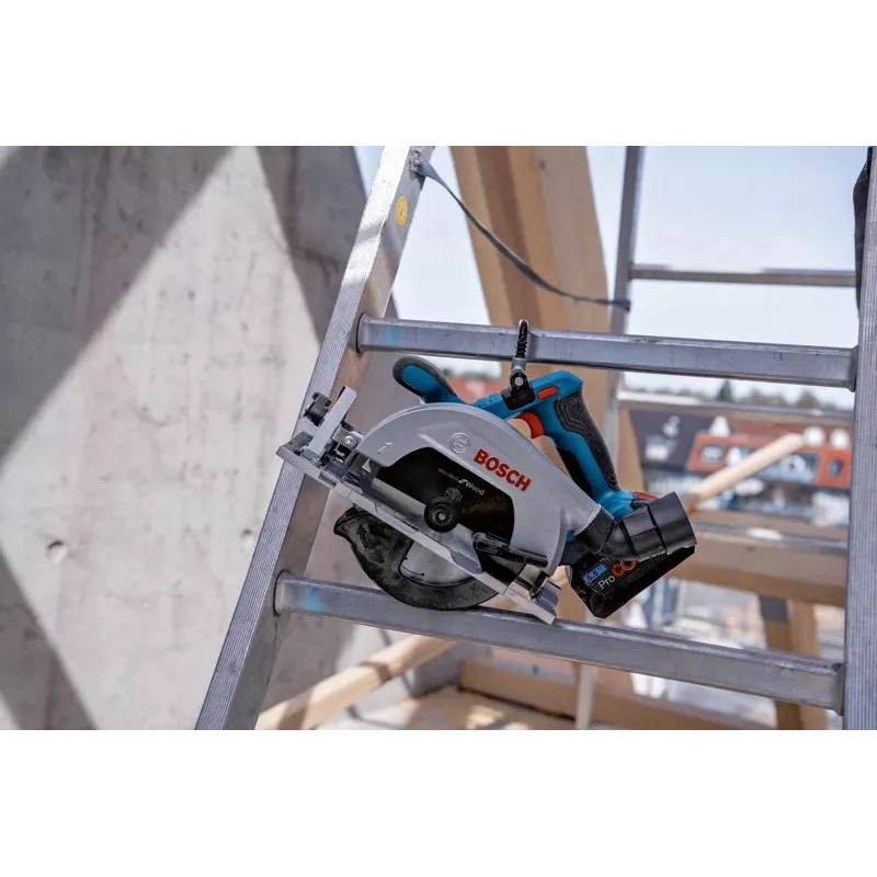 Bosch GKS 18V-57-2 L PROFESSIONAL 16,5 cm čierna, modrá, strieborná 5000 ot/min