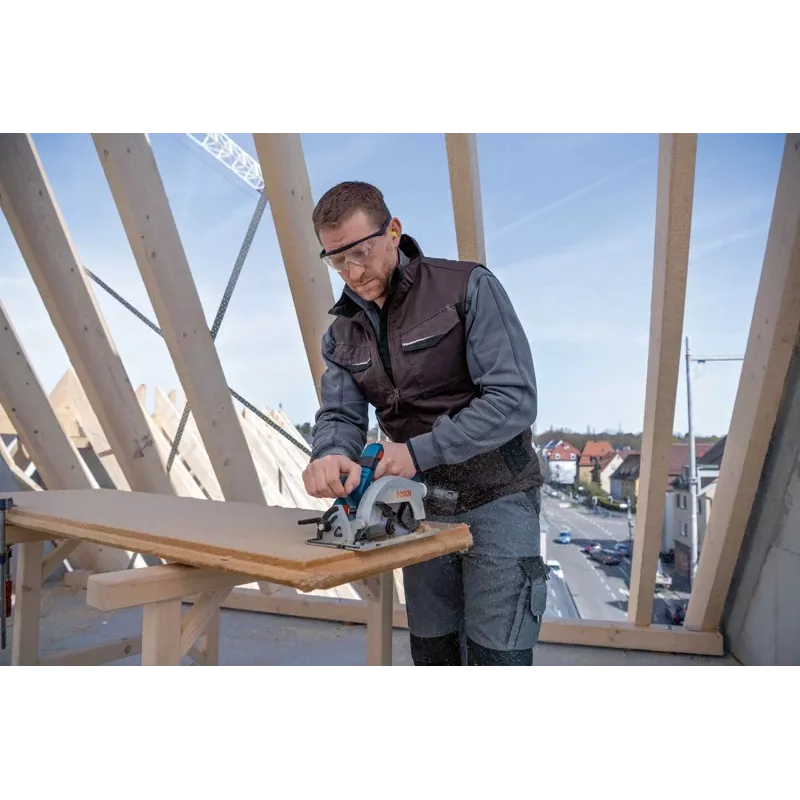 Bosch GKS 18V-57-2 L PROFESSIONAL 16,5 cm čierna, modrá, strieborná 5000 ot/min
