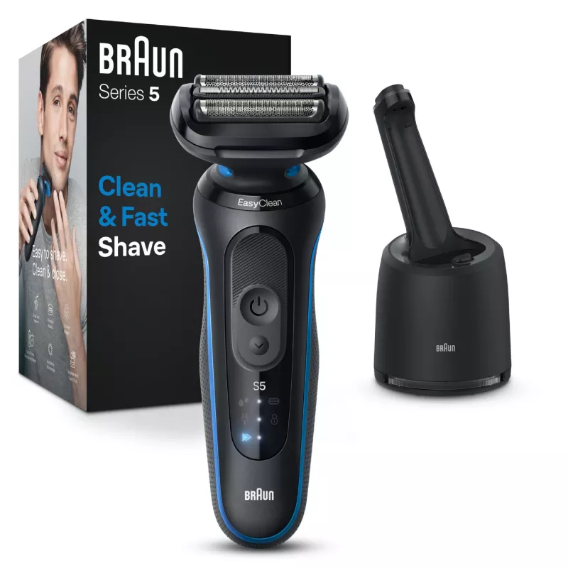 Braun Series 5 52-B7000cc fóliový holiaci strojček strihač čierna batéria lítium-iónová