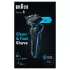 Braun Series 5 52-B7000cc fóliový holiaci strojček strihač čierna batéria lítium-iónová