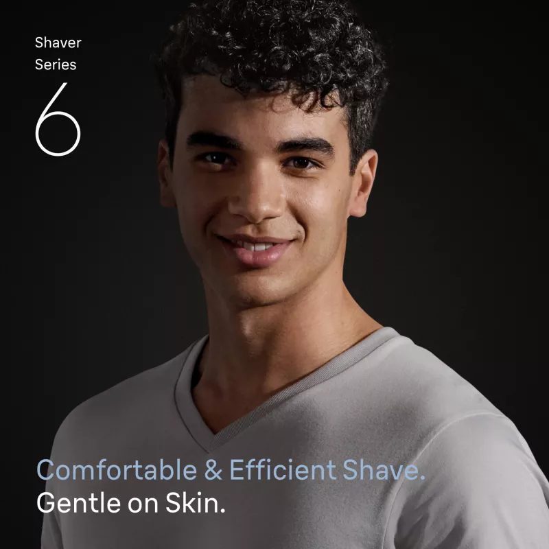 Elektrický holiaci strojček BRAUN Series 6 62-B1200S mokré & suché s integrovaným strihačom brady