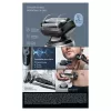 Braun Series 6 62-S7650cc strieborná - fóliový holiaci strojček s Li-Ion batériou