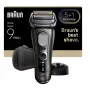 Fóliový holiaci strojček Braun Series 9 Pro+ 9615S čierna sivá nehrdzavejúca oceľ