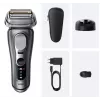 Fóliový holiaci strojček Braun Series 9 Pro+ 9615S čierna sivá nehrdzavejúca oceľ