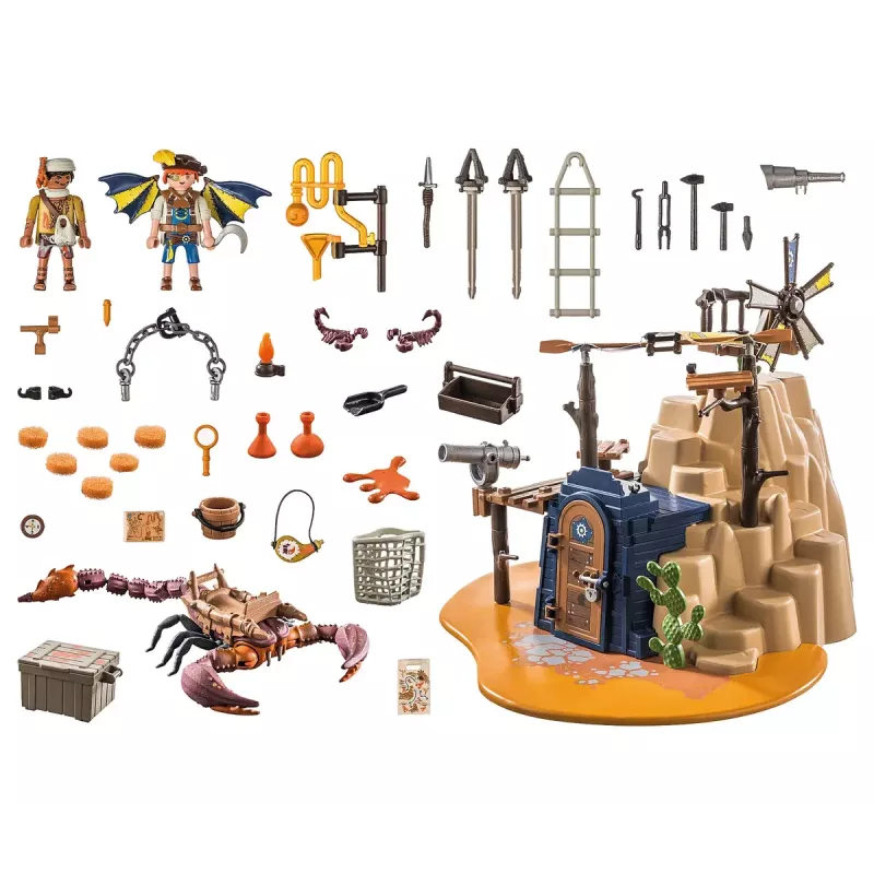 Akčná/dobrodružná hracia sada Playmobil Novelmore 71024 viacfarebná