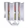 FSP MP7-WA vzduchový chladič procesora, 120 mm, 800–1800 ot./min, 32 dB, LGA1851/1700/1200, AM4/AM5, biely