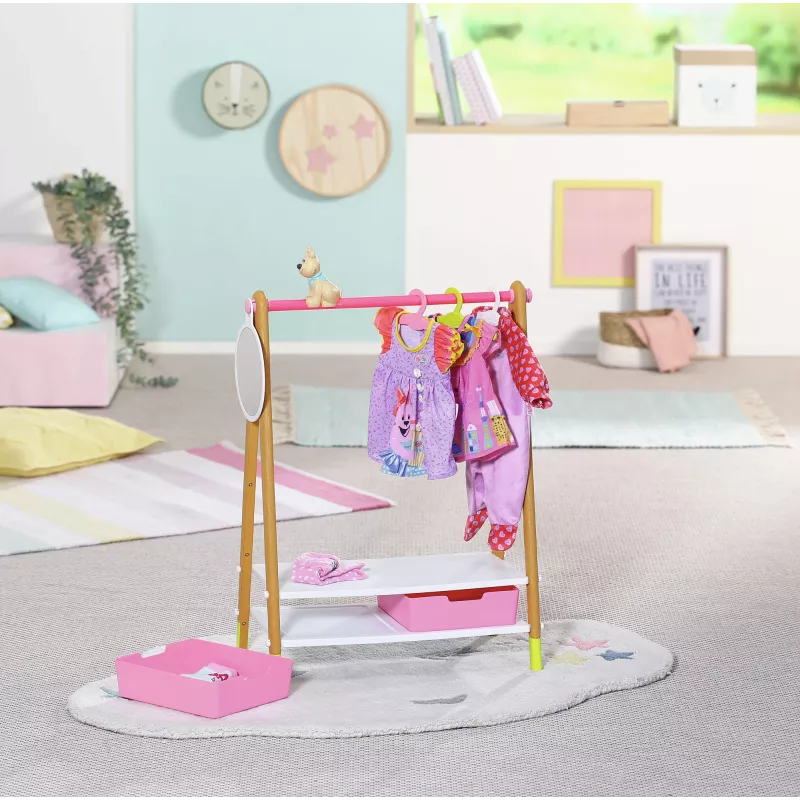 BABY born 830000 príslušenstvo pre bábiky skriňa na oblečenie pre bábiky