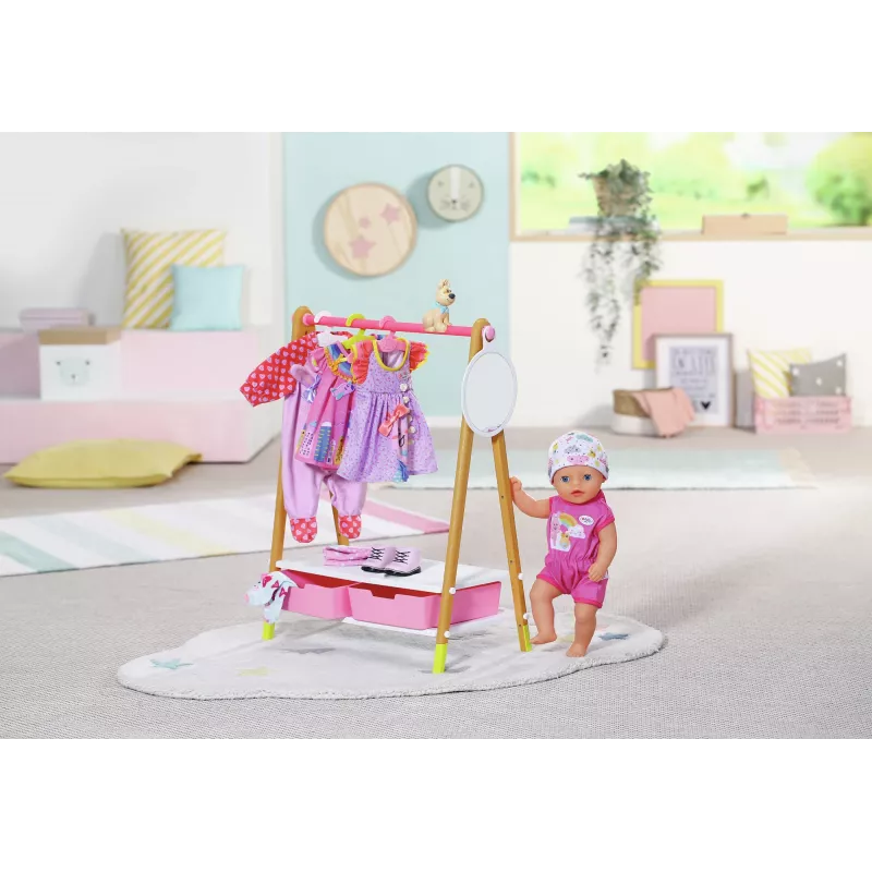 BABY born 830000 príslušenstvo pre bábiky skriňa na oblečenie pre bábiky
