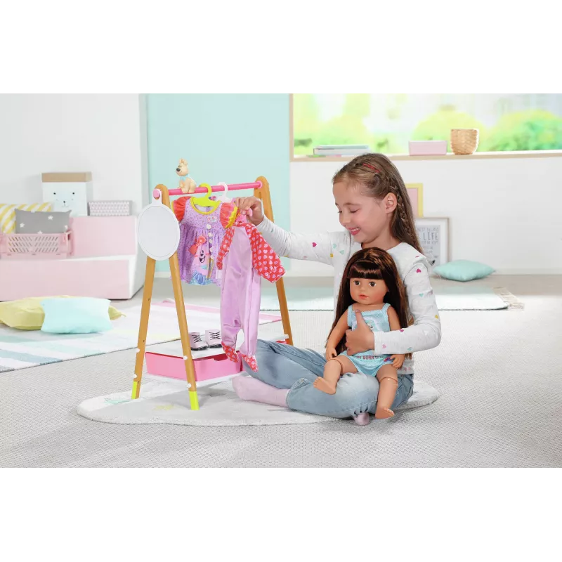 BABY born 830000 príslušenstvo pre bábiky skriňa na oblečenie pre bábiky