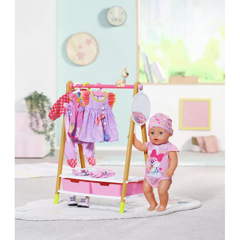 BABY born 830000 príslušenstvo pre bábiky skriňa na oblečenie pre bábiky