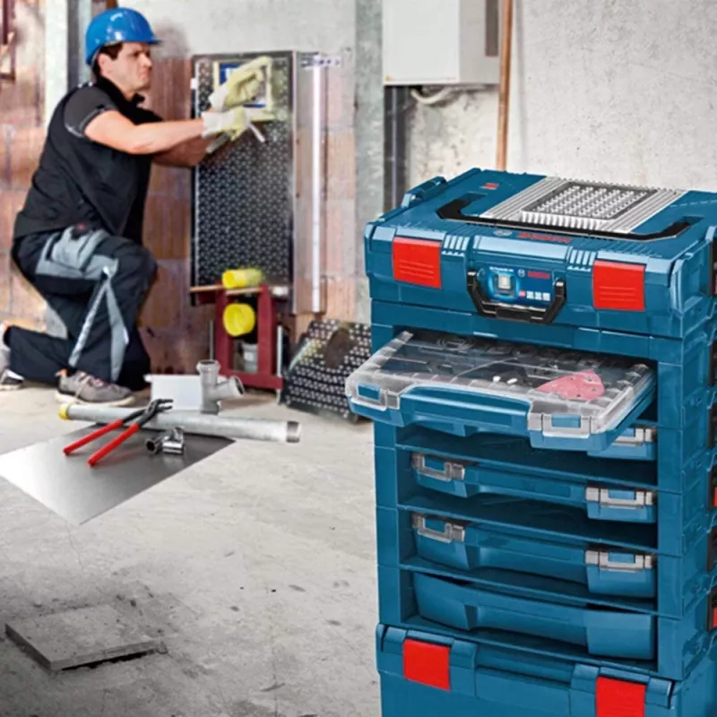 Bosch i-BOXX 72 Professional (10 ks), modrý (1600A001S8)