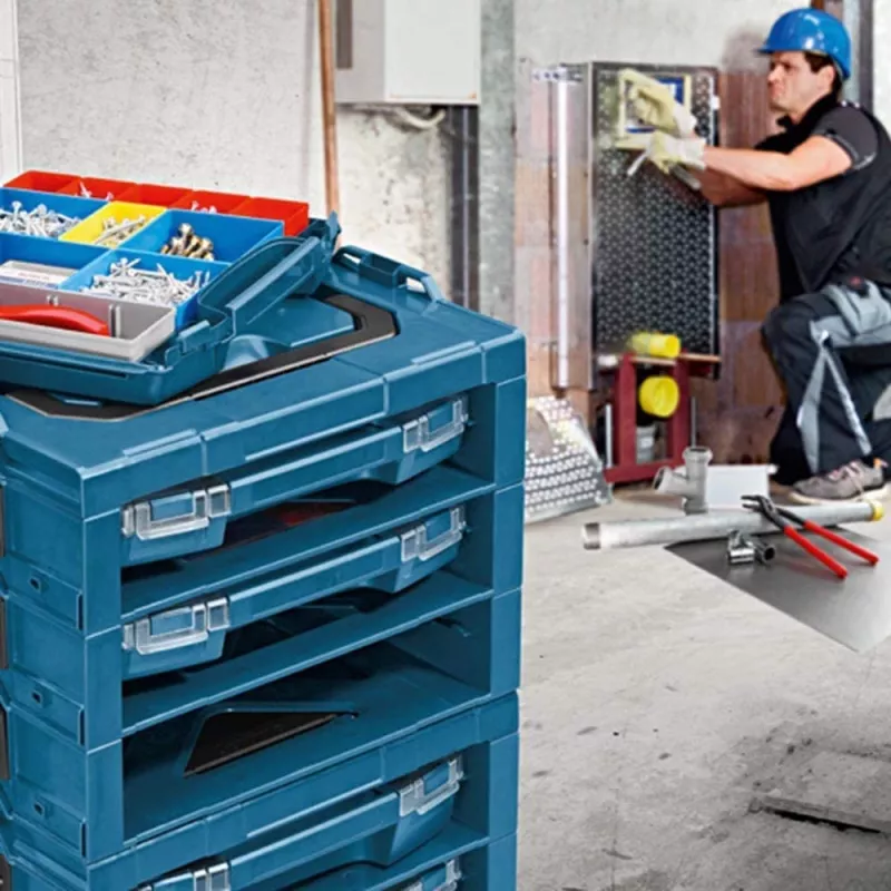 Bosch i-BOXX 72 Professional (10 ks), modrý (1600A001S8)