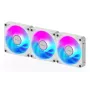 Ventilátory do skrinky Gigabyte AORUS EZ CHAIN FAN 120 ICE, 3 ks, 120 mm, biele, GP-ECFAN1203 ICE