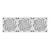 Ventilátory do skrinky Gigabyte AORUS EZ CHAIN FAN 120 ICE, 3 ks, 120 mm, biele, GP-ECFAN1203 ICE
