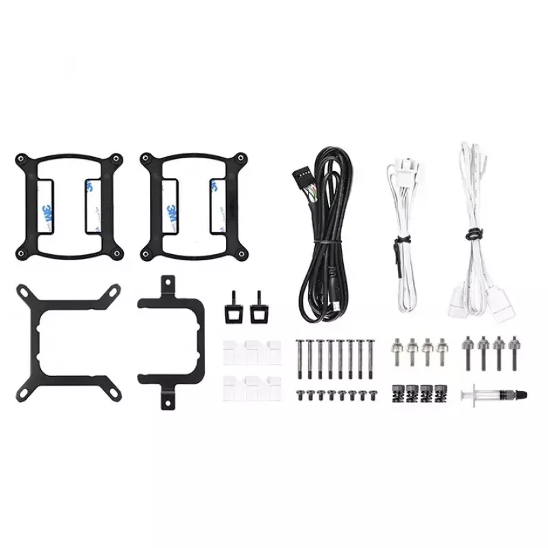 Thermaltake TH280 V2 Ultra ARGB Sync Snow Edition kompletné vodné chladenie procesora, 3,02 mmH2O, biele