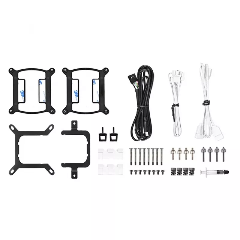 THERMALTAKE vodné chladenie – TH240 V2 Ultra ARGB Sync All-In-One kvapalinový chladič – White Edition