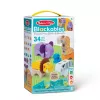 Stavebnica Spin Master Melissa & Doug Blockables Safari herná sada – figúrky a stohovateľné bloky