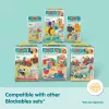 Stavebnica Spin Master Melissa & Doug Blockables Safari herná sada – figúrky a stohovateľné bloky