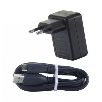 VTech USB-C napájací adaptér 7,5 W čierny pre vzdelávacie hračky
