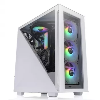 PC skriňa Thermaltake Divider 300 TG Snow Midi Tower biela