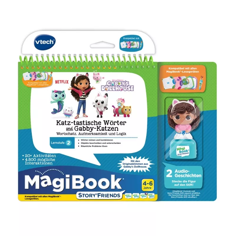 VTech MagiBook 484304, 4 rok(y), viacfarebná