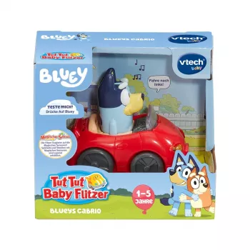 Tut Tut Baby Flitzer - Blueys Cabrio, hračkárske vozidlo