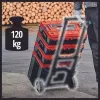 Kufrík na náradie Einhell E-Case L polypropylén čierny červený 41.5x27.3x32 cm