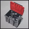 Kufrík na náradie Einhell E-Case L polypropylén čierny červený 41.5x27.3x32 cm