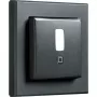 Pohybový senzor HomeMatic IP HmIP-SMI55-A antracit – montáž na stenu/strop, 55 rám