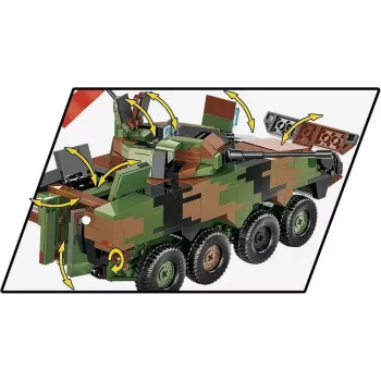 Stavebnica Cobi Armed Forces KTO Rosomak 2-in-1 (COBI-2629)