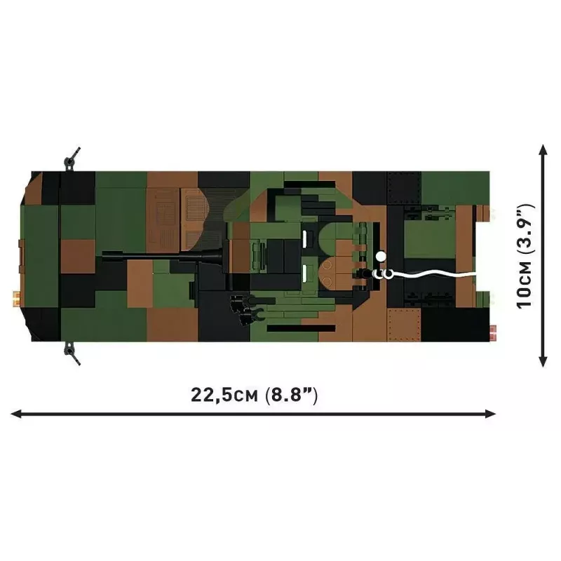 Stavebnica Cobi Armed Forces KTO Rosomak 2-in-1 (COBI-2629)
