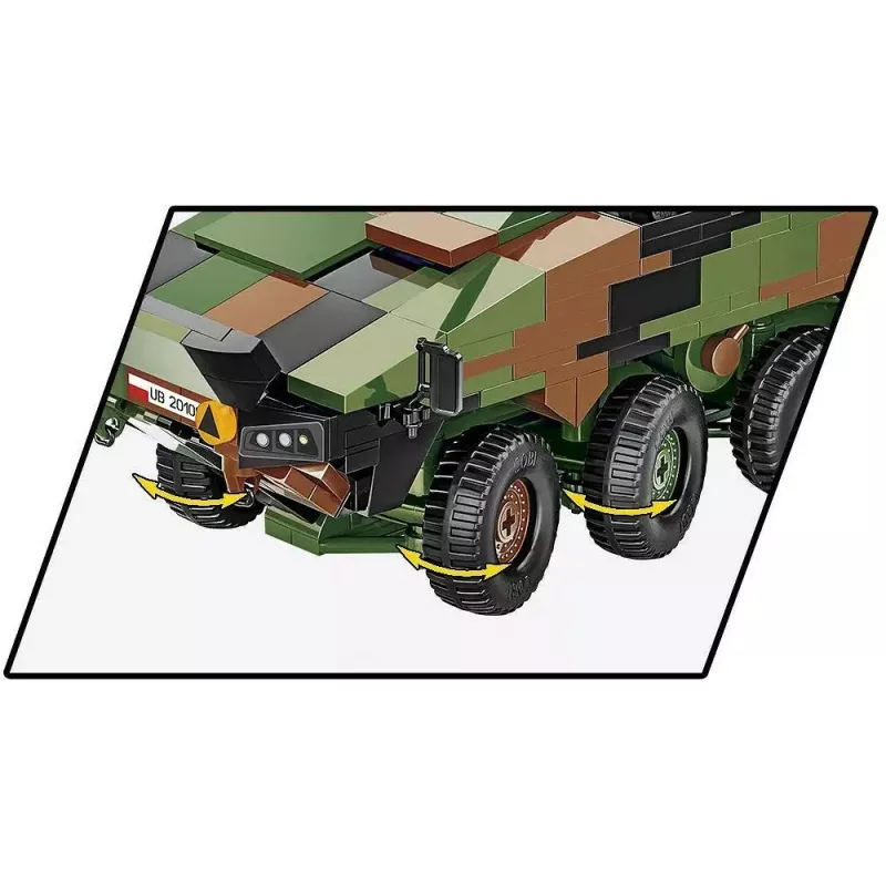 Stavebnica Cobi Armed Forces KTO Rosomak 2-in-1 (COBI-2629)