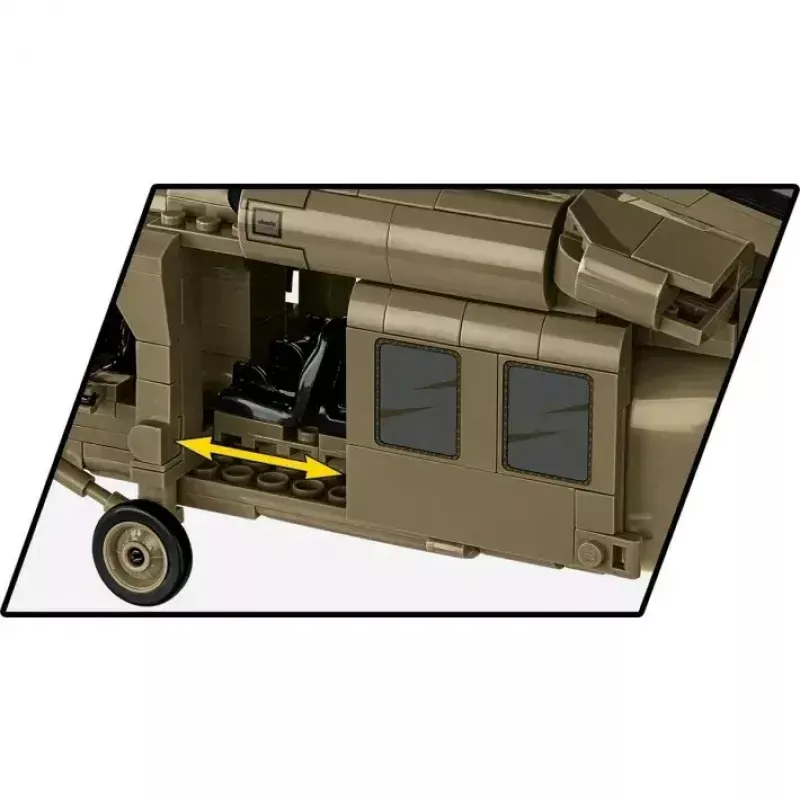 Stavebnica Cobi Sikorsky UH-60 Black Hawk 928 kociek, model COBI-5906