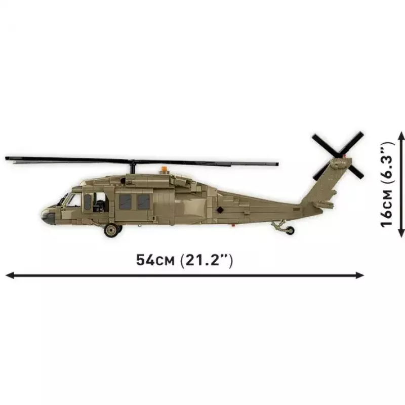 Stavebnica Cobi Sikorsky UH-60 Black Hawk 928 kociek, model COBI-5906