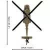 Stavebnica Cobi Sikorsky UH-60 Black Hawk 928 kociek, model COBI-5906