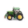 Siku John Deere 6210R, model traktora, 3 roky, kov, plast, čierna, zelená