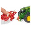 Siku John Deere 6210R, model traktora, 3 roky, kov, plast, čierna, zelená