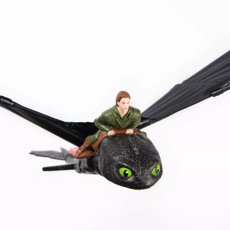 Rádiom ovládaný lietajúci drak Toothless od Spin Master – RC hračka, Ako si vycvičiť draka