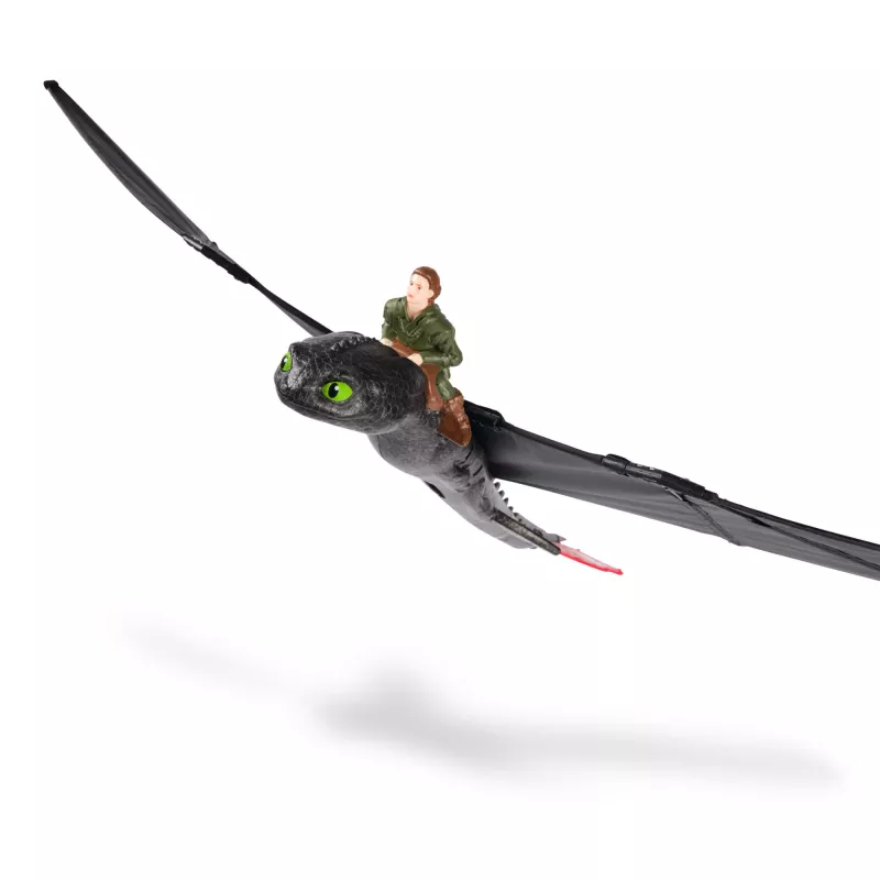 Rádiom ovládaný lietajúci drak Toothless od Spin Master – RC hračka, Ako si vycvičiť draka