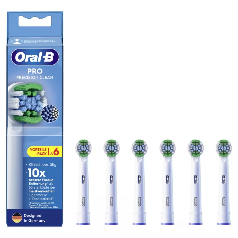Náhradné kefky Braun Oral-B Pro Precision Clean balenie 6 ks