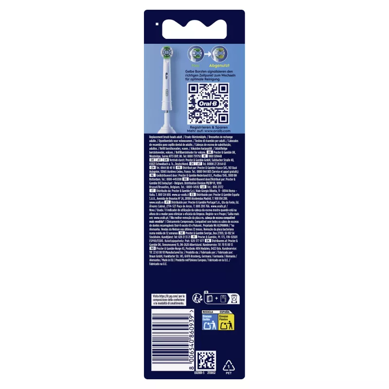 Oral-B Precision Clean 860939 5 ks biela