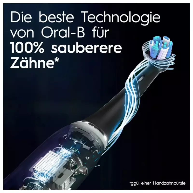Oral-B iO iO10 rotačná zubná kefka pre dospelých čierna