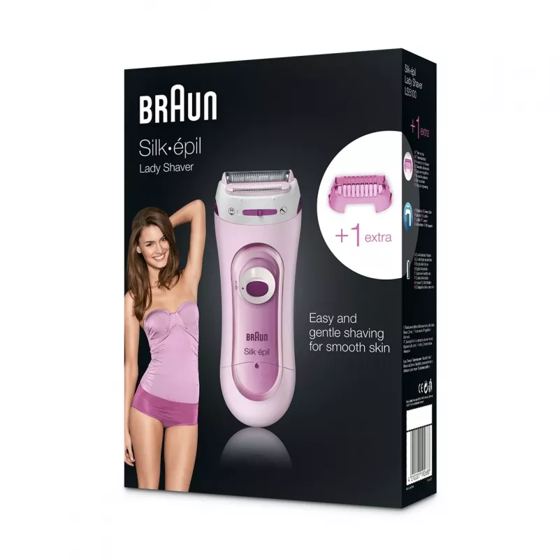 Braun Silk-épil 5 LS5100 dámsky holiaci strojček, ružový