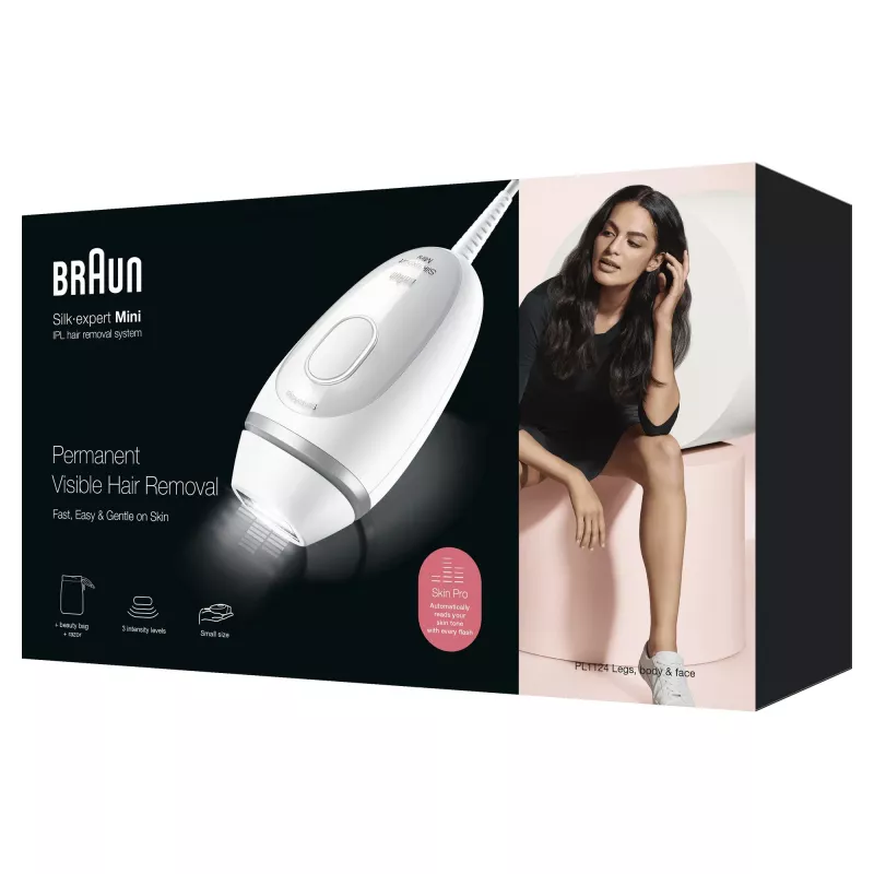 Epilátor Braun Silk-expert Mini PL1124 Intense pulsed light IPL biely