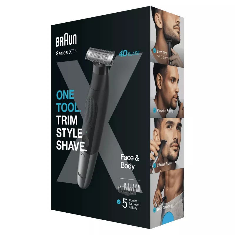 Braun XT5100 Series X hybridný zastrihávač tváre a tela