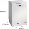 Bosch Serie 2 SMS2HTW08E umývačka riadu voľne stojaca 13 súprav riadu