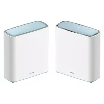 D-Link EAGLE PRO AI AX3200 Mesh systém (2 balenie), biela, Mesh systém, Status, Power, 510 m², Dualband (2,4 GHz / 5 GHz), Wi-Fi 6 (802.11ax)