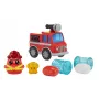 MGA Entertainment DohKins 123064-EUC hasičské auto a hasič, herná sada s modelovacou hmotou, od 3 rokov